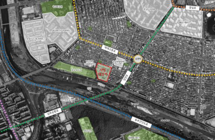 서울 송파구 잠실우성4차 위치도. 연합뉴스