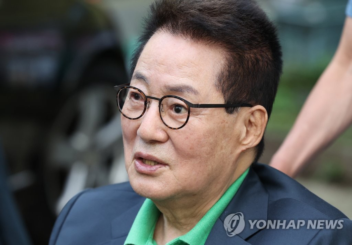 박지원 전 국가정보원장. 연합뉴스