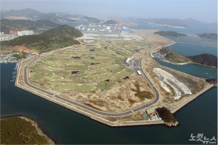 웅동지구. 창원시 제공