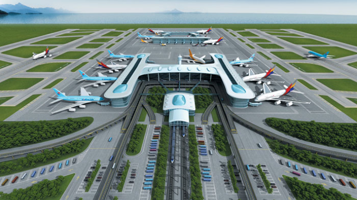 새만금국제공항 상상도. 전북도 제공