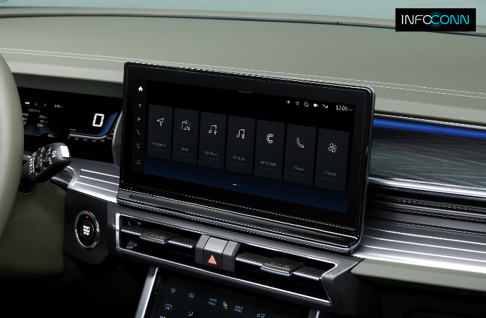 토레스 인포콘 내비게이션. 쌍용자동차 제공