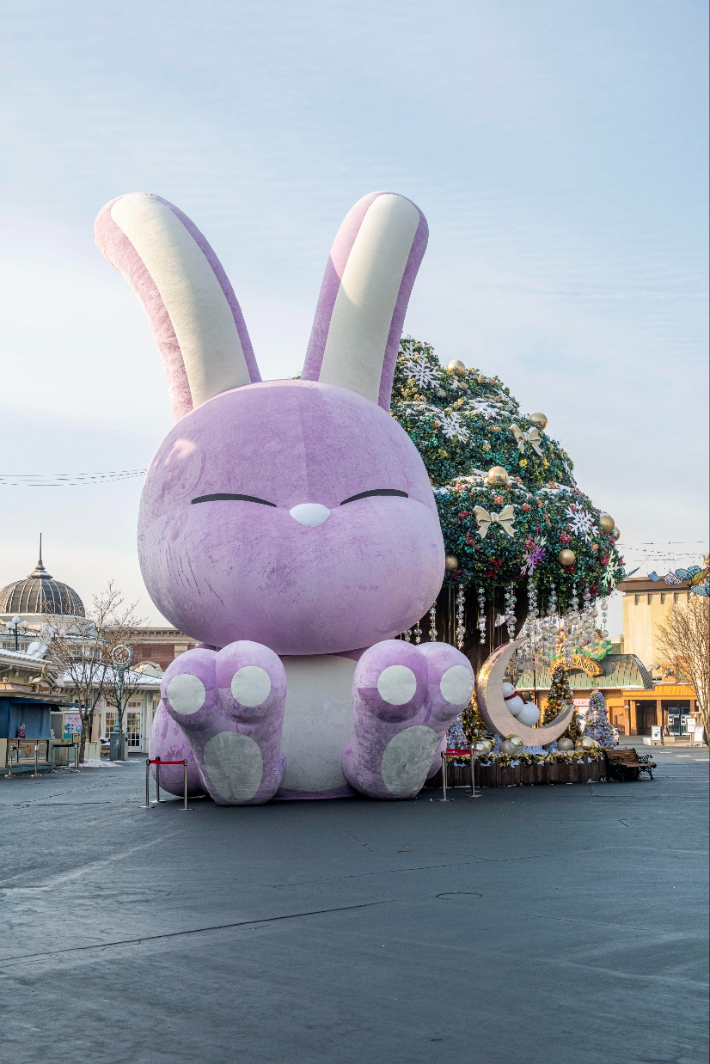 에버랜드 대형토끼 래빅. 에버랜드 제공 