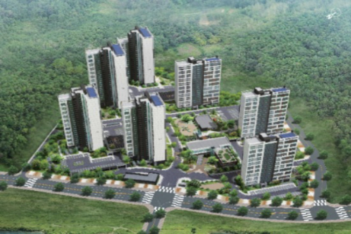 청주 동남 국민임대아파트. LH충북본부 제공 