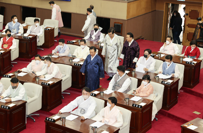 충북도의회 제공