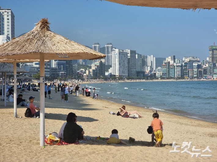 광안리해수욕장. 송호재 기자 