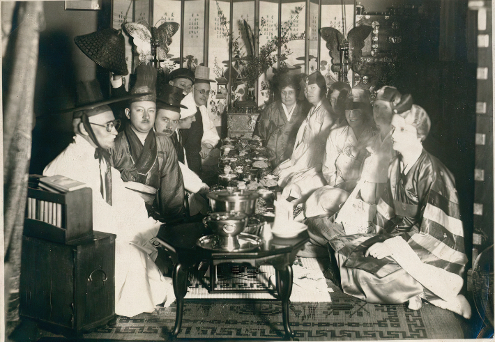 게일의 회갑잔치(1923년 2월 19일). 서울역사박물관 제공