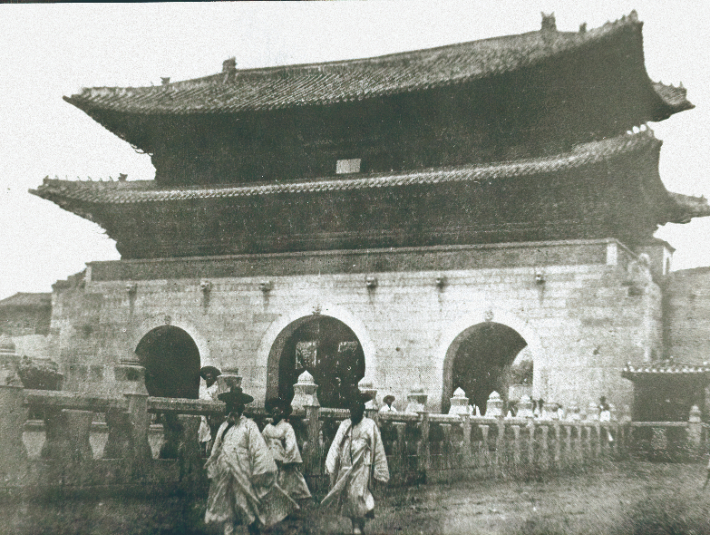 광화문(1923년 이전). 서울역사박물관 제공