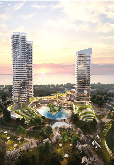 강릉 올림픽특구 라군타운 조성사업 조감도. 강릉시 제공