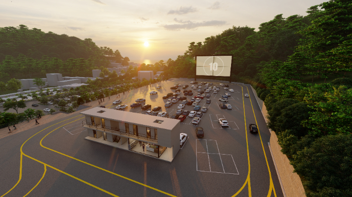 태종대 자동차 극장 조감도. 부산관광공사 제공