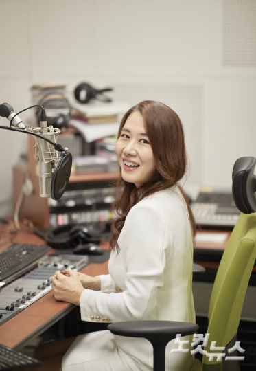 CBS 음악FM '신지혜의 영화음악'의 신지혜 아나운서. 자료사진