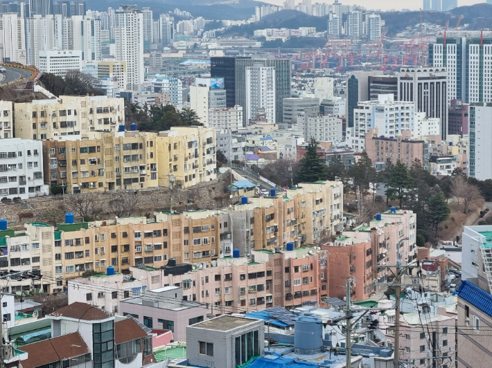 부산 중구 전경. 김혜민 기자