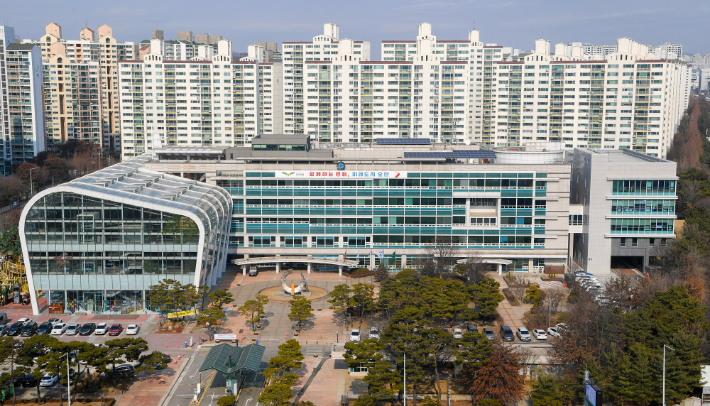 오산시청사 전경. 오산시청 제공