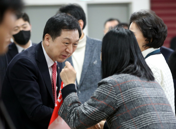 국민의힘 김기현 당 대표 후보. 연합뉴스