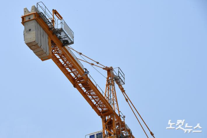타워크레인. 박종민 기자