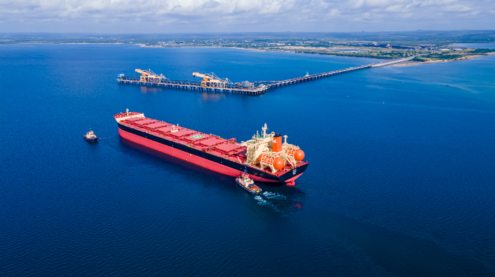 친환경 선박인 에이치엘 에코(HL ECO)호. 해양진흥공사 제공