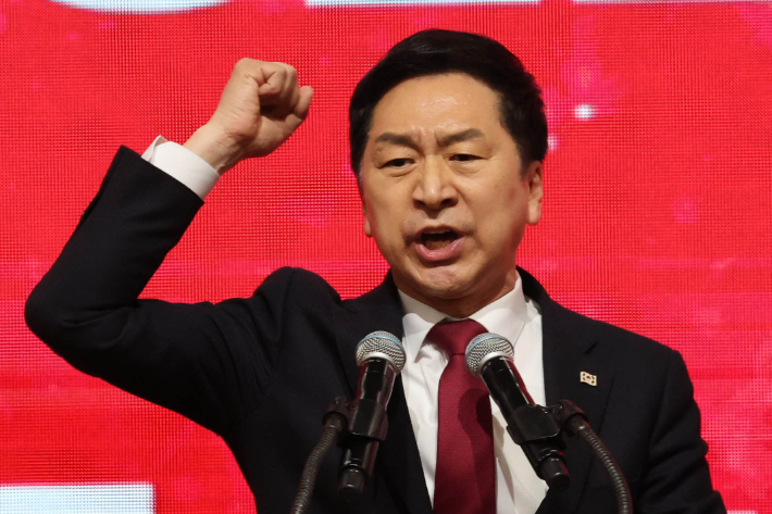 국민의힘 김기현 당대표 후보. 연합뉴스