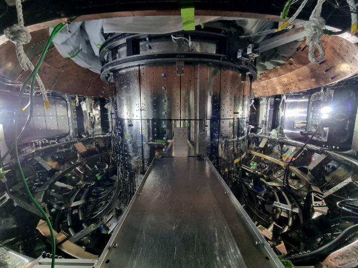 초전도핵융합장치 케이스타 내부 모습. 한국핵융합에너지연구원 제공