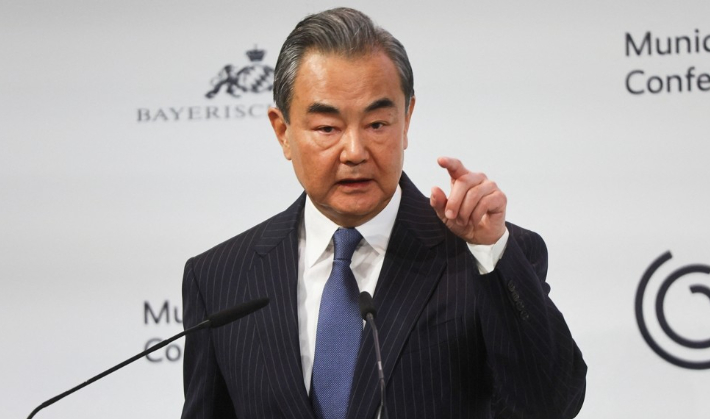 왕이 중국 공산당 중앙정치국 위원이. 연합뉴스