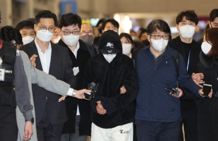 김성태 전 쌍방울 회장의 '금고지기'로 알려진 쌍방울 전 재경총괄본부장 김모씨. 연합뉴스