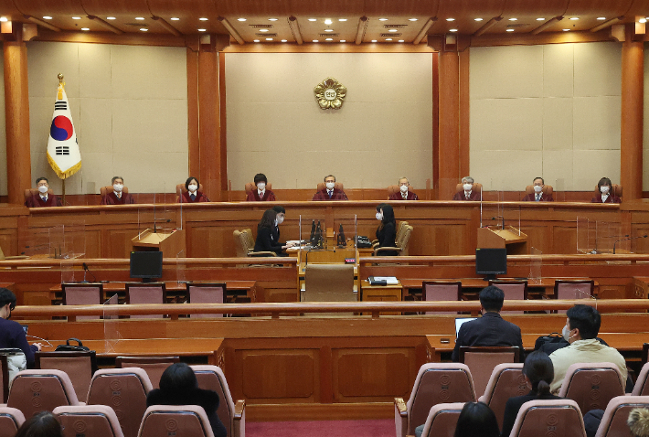 헌법재판소. 연합뉴스