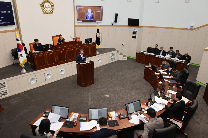 전남 구례군은 제1회 추가경정 예산안을 편성해 군의회에 제출했다. 구례군 제공