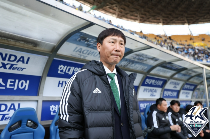 전북 현대 김상식 감독. 한국프로축구연맹