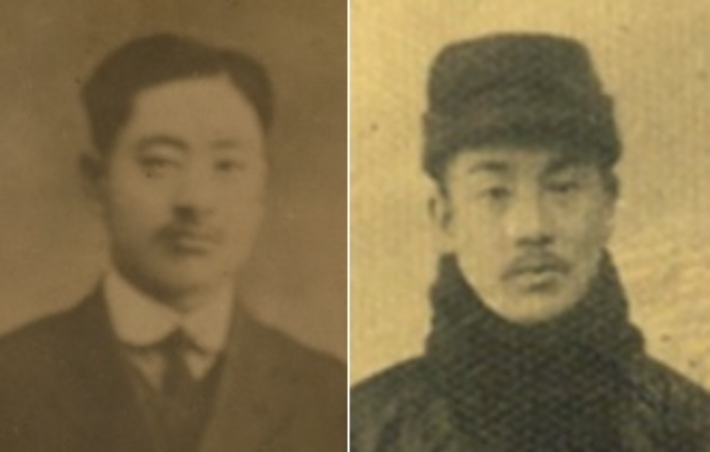 왼쪽부터 김상옥 의사와 이회영 선생. 국가보훈처 제공