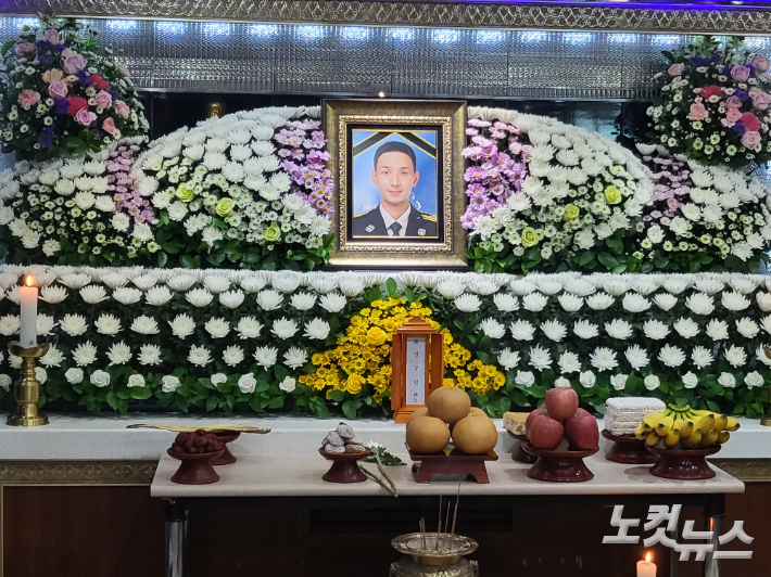 전북 전주의 한 장례식장에서 성공일(30) 씨의 빈소가 마련됐다. 김대한 기자