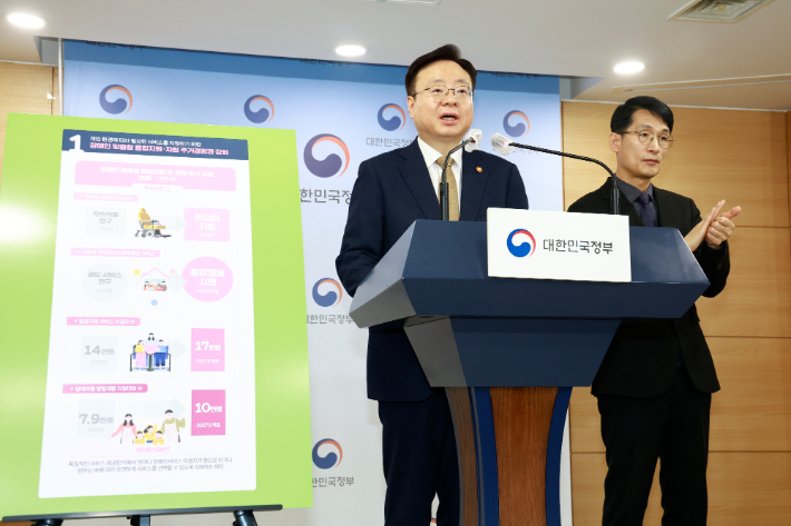 조규홍 복지장관은 9일 "제6차 장애인정책종합계획을 통해 윤석열 정부의 국정과제를 차질 없이 이행하며, 장애와 비장애 간 차별이 없는 자유롭고 평등한 사회를 구현하겠다"고 밝혔다. 복지부 제공