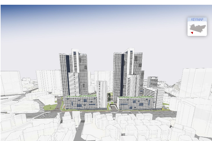 동대문구 청량리동 19 일대 재개발 조감도. 서울시 제공 