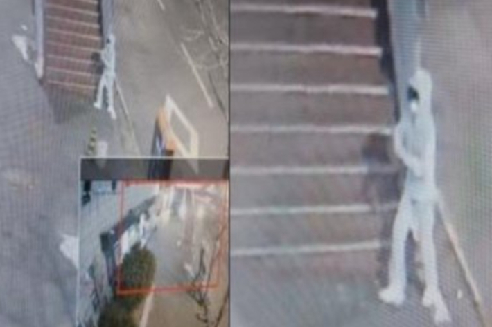 지난달 서울 송파구 잠실역 인근 CCTV에 포착됐던 실종 초등학생의 모습이 잡힌 폐쇄회로(CC)TV 모습. 연합뉴스 제공