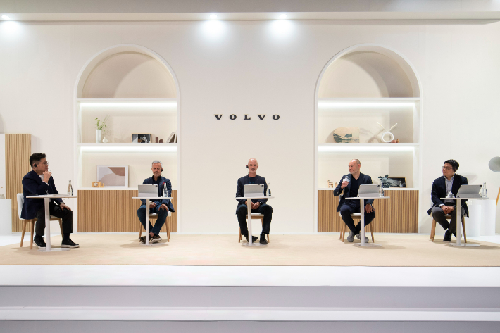 볼보자동차코리아가 14일 서울 중구 신라호텔에서 'A New Era of Volvo Cars'(볼보의 새로운 시대)를 주제로 미디어 컨퍼런스를 열었다. 볼보자동차코리아 제공