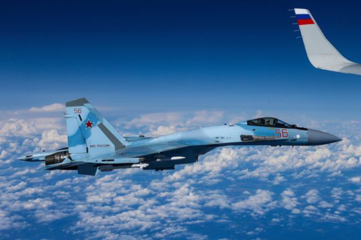 러시아 Su-27 전투기. 러시아 국방부 제공