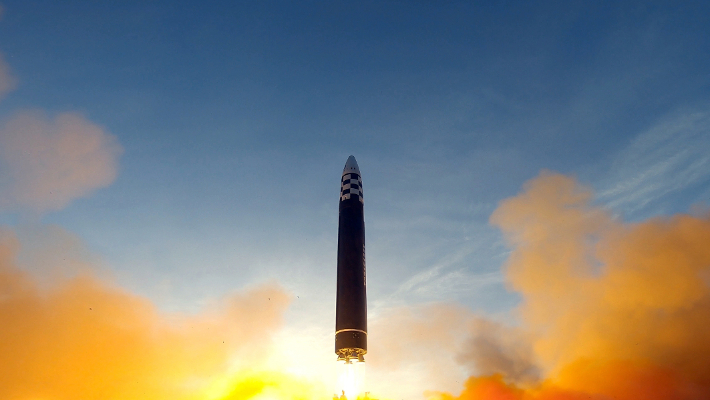 대륙간탄도미사일(ICBM) '화성-17형'. 연합뉴스