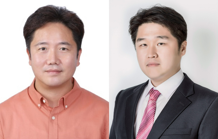 KERI 하윤철 박사(왼쪽), 금오공대 박철민 교수. 전기연구원 제공