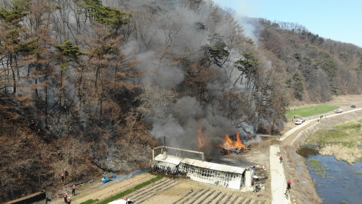 충북소방본부 제공