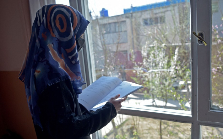 아프가니스탄 카불 지역의 여학생. 연합뉴스