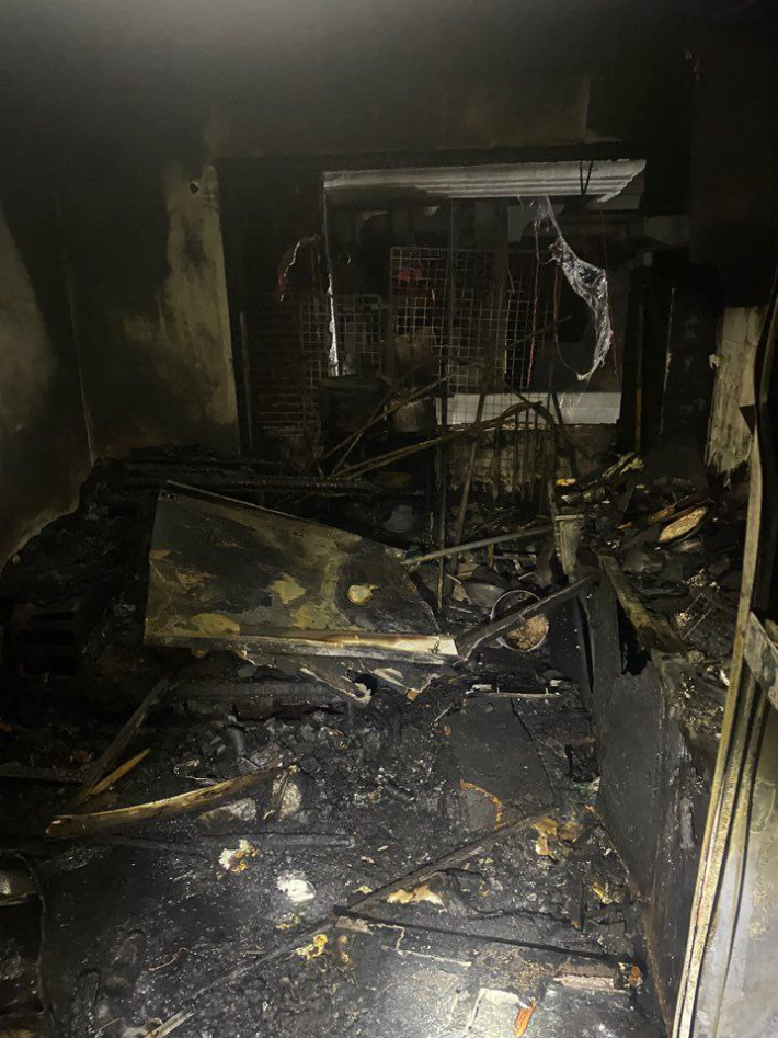 화재가 발생한 주택 내부. 경기도소방재난본부 제공