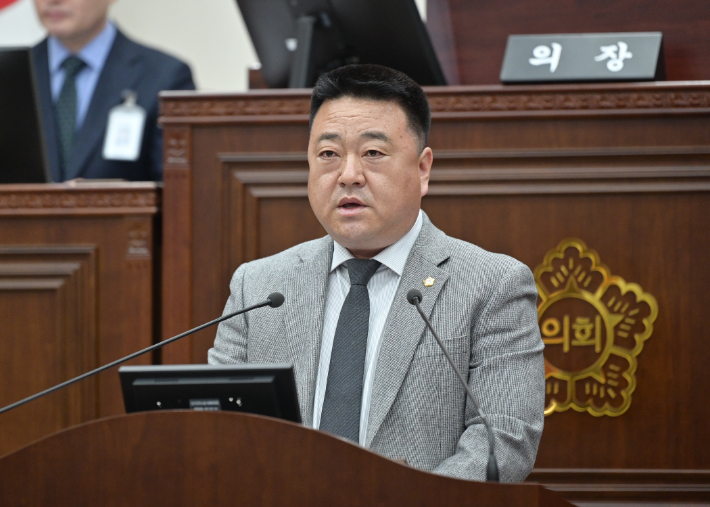 강릉시의회 김문섭 의원. 시의회 제공