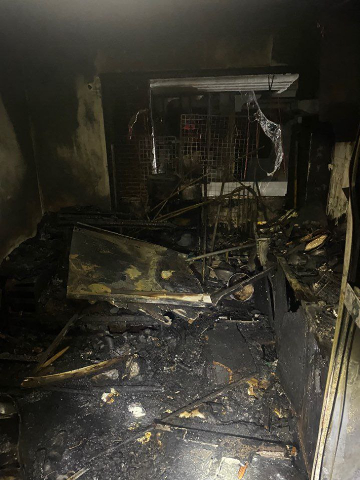 현장 내부. 경기도소방재난본부 제공