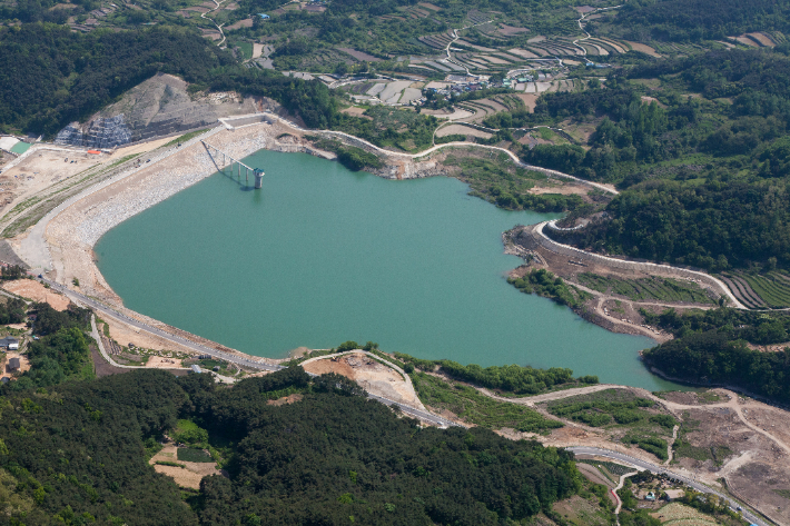 저수지. 경남도청 제공