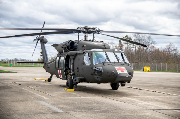 HH-60M 헬기. 미 육군