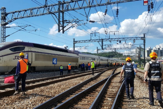 지난해 사고 현장 모습. 대전소방본부 제공