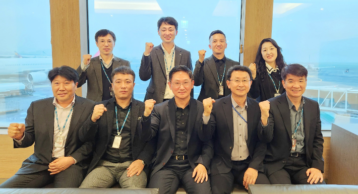 제주국제공항경찰대. 박정섭 기자