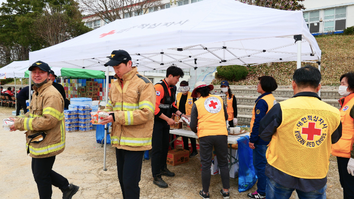 대한적십자사 광주전남지사 제공