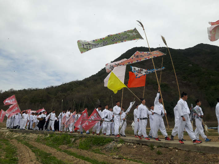 지난 2019년 보은동학제 모습. 보은군 제공