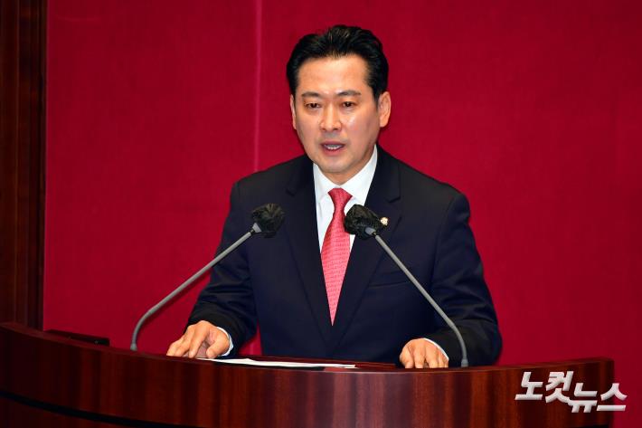 전원위원회 발언하는 국민의힘 장동력 의원