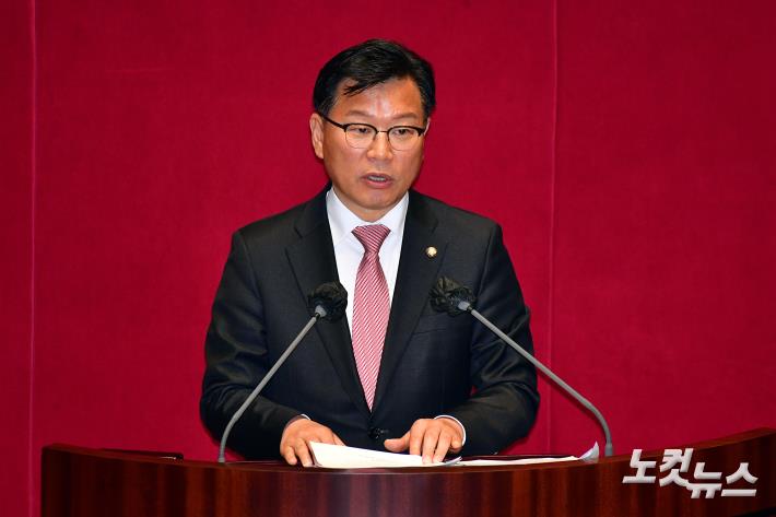 전원위원회 발언하는 국민의힘 이양수 의원