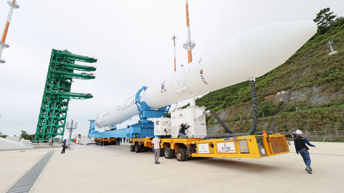 한국형발사체 누리호(KSLV-II). 항국항공우주연구원 제공