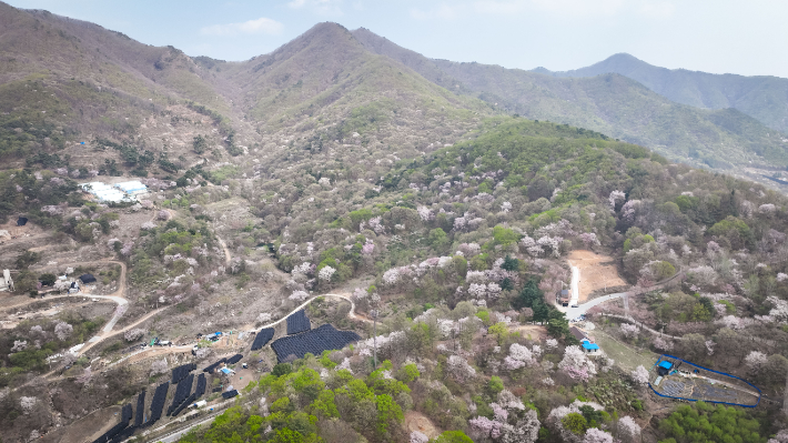 군북면 보곡산골. 금산군 제공